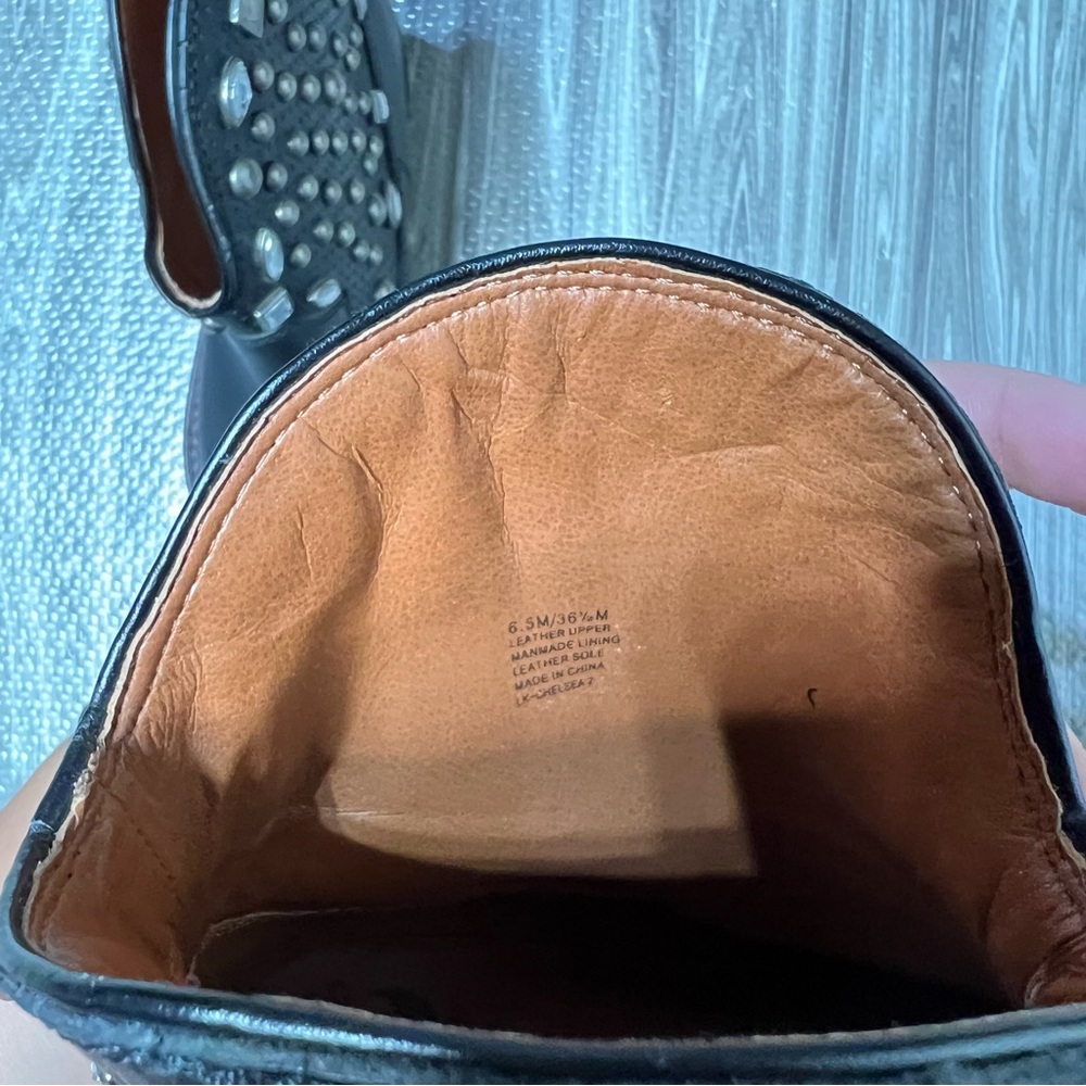 Lucky Brand | Studded Chelsea Boots - Picture 7 of 7